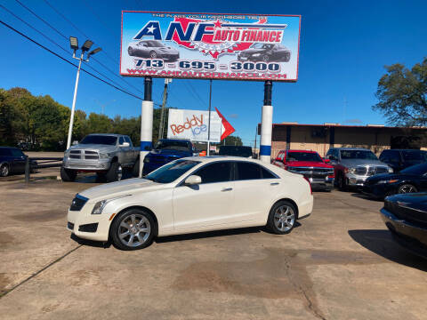 2014 Cadillac ATS for sale at ANF AUTO FINANCE in Houston TX