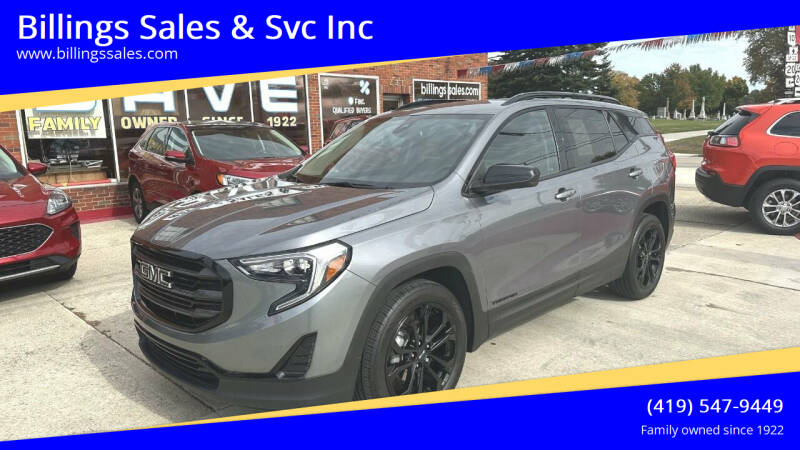 2020 GMC Terrain for sale at Billings Sales & Svc Inc in Clyde OH