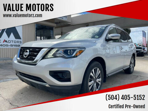 2019 Nissan Pathfinder for sale at VALUE MOTORS in Kenner LA