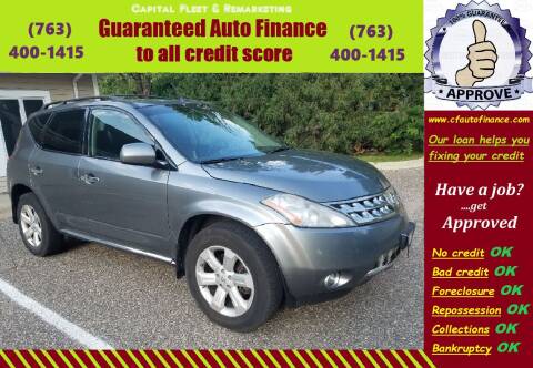2007 Nissan Murano for sale at Capital Fleet  & Remarketing  Auto Finance in Columbia Heights MN