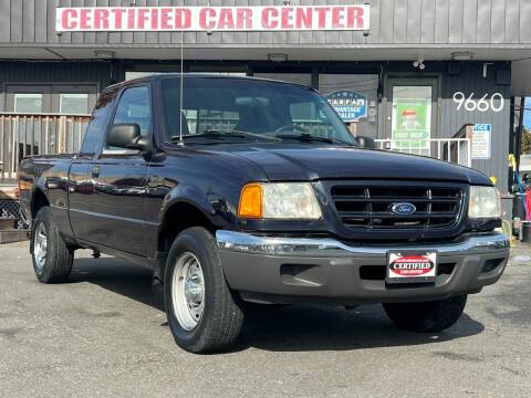2003 Ford Ranger for sale at CERTIFIED CAR CENTER in Fairfax VA