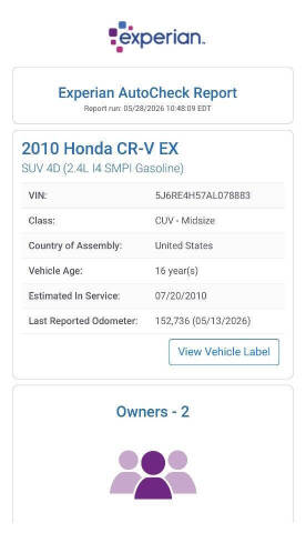 2010 Honda CR-V EX