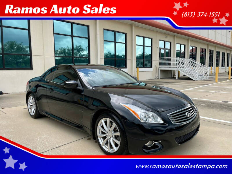 2012 Infiniti G37 Convertible for sale at Ramos Auto Sales in Tampa FL
