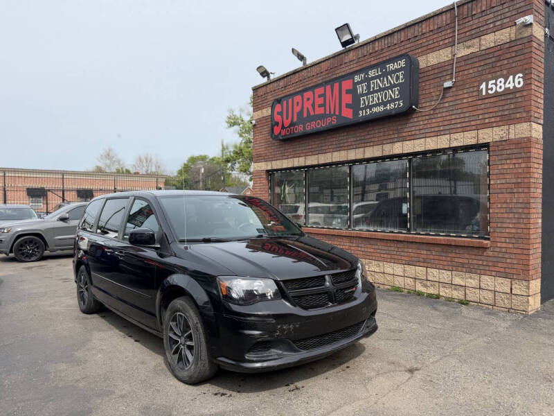 2017 Dodge Grand Caravan SE Plus