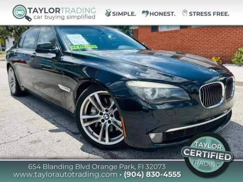 2009 BMW 7 Series for sale at Taylor Trading in Orange Park FL