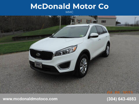 2017 Kia Sorento for sale at McDonald Motor Co in Harrisville WV