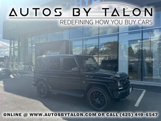 2016 Mercedes-Benz G-Class for sale at Autos by Talon in Seattle, WA