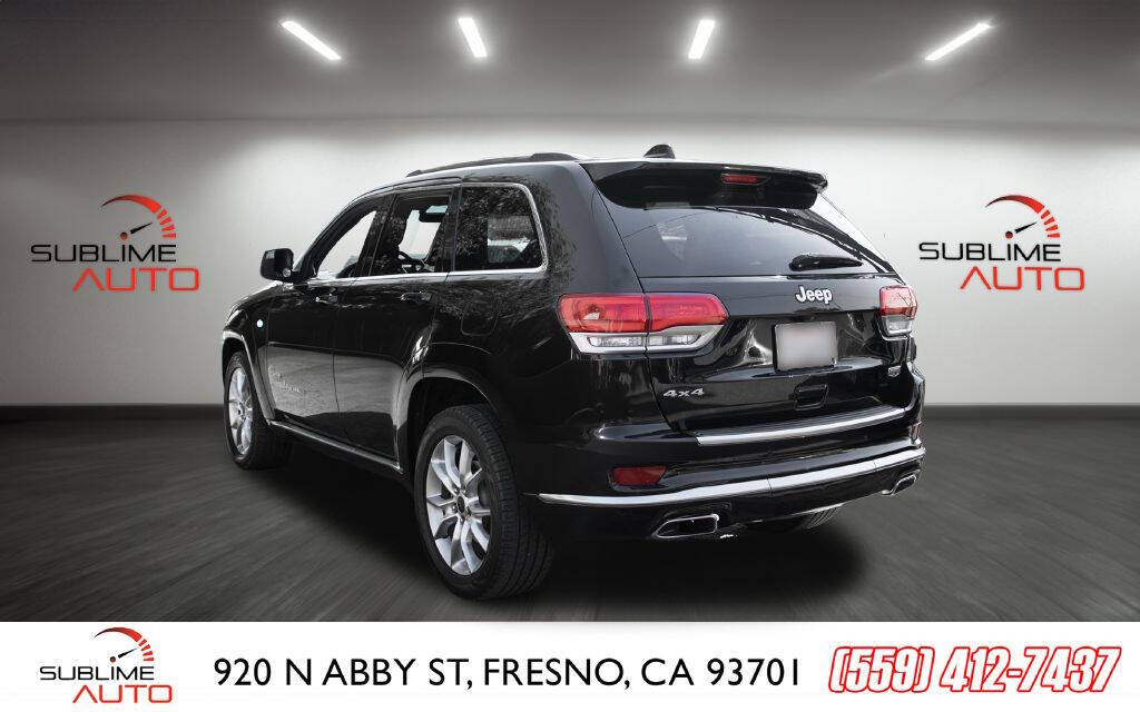 2015 Jeep Grand Cherokee for sale at SUBLIME AUTO in Fresno, CA