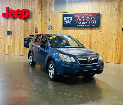 2014 Subaru Forester for sale at Boone NC Jeeps-High Country Auto Sales in Boone NC