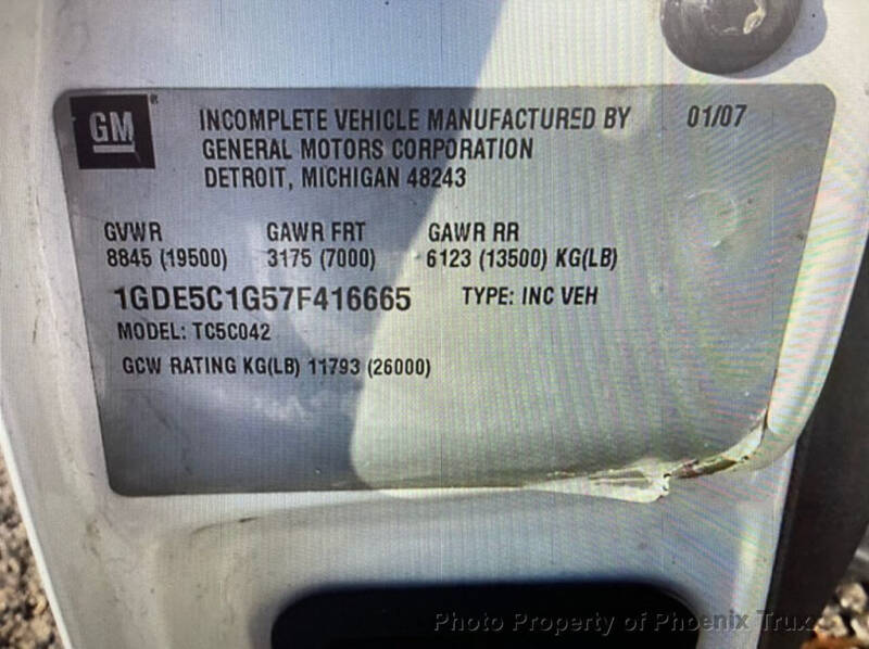 2007 GMC TopKick C5500