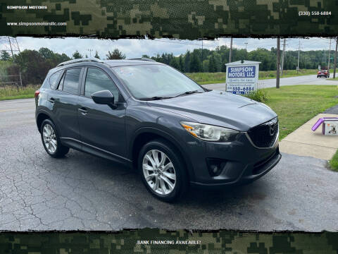 2014 Mazda CX-5 for sale at SIMPSON MOTORS in Youngstown OH