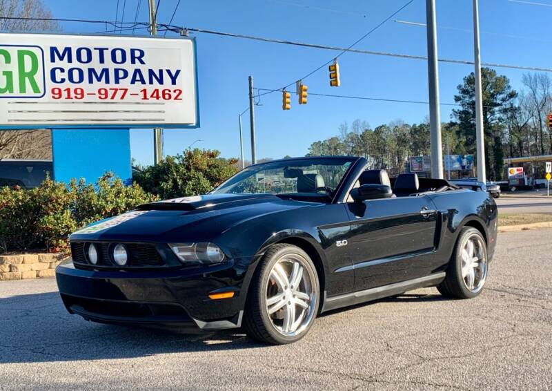 2012 Ford Mustang for sale at GR Motor Company in Garner NC