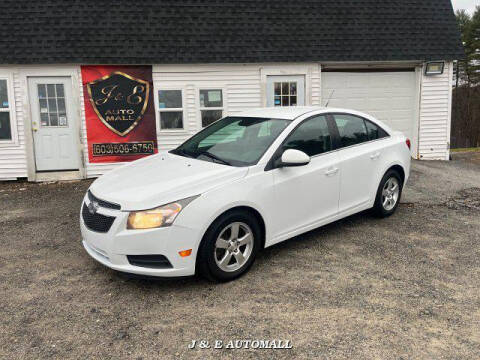 2014 Chevrolet Cruze for sale at J & E AUTOMALL in Pelham NH