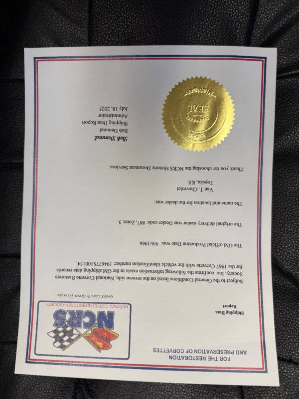 1967 Chevrolet Corvette