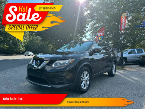 2015 Nissan Rogue for sale at Aria Auto Inc. in Raleigh NC
