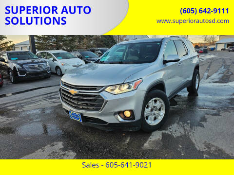 2018 Chevrolet Traverse for sale at SUPERIOR AUTO SOLUTIONS in Spearfish SD