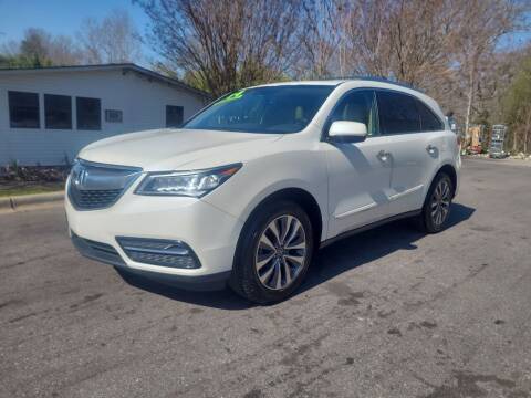 2014 Acura MDX for sale at TR MOTORS in Gastonia NC