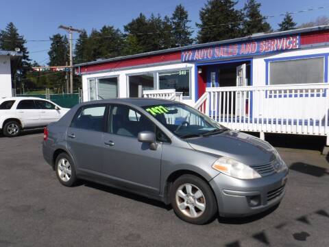 2007 Nissan Versa for sale at 777 Auto Sales and Service in Tacoma WA