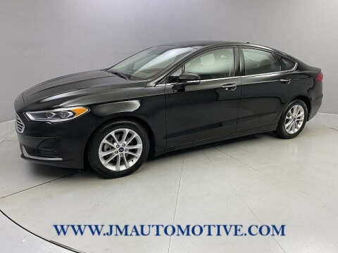 2020 Ford Fusion Hybrid for sale at J & M Automotive in Naugatuck CT