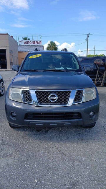 2010 Nissan Pathfinder for sale at OUT SHINE AUTO SALES LLC in Port Charlotte, FL