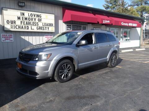 2017 Dodge Journey for sale at GRESTY AUTO SALES in Loves Park IL