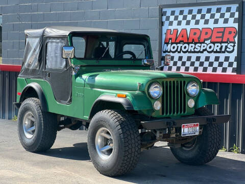 1973 Jeep CJ-5 for sale at Harper Motorsports in Dalton Gardens ID