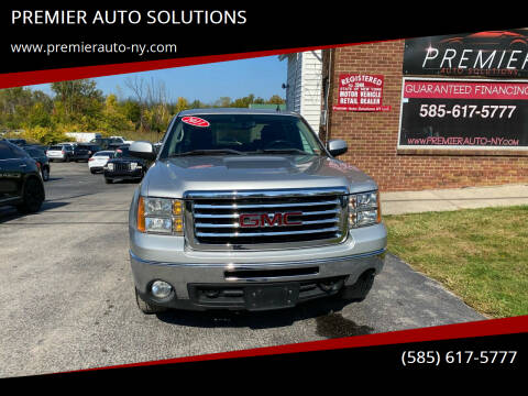 2011 GMC Sierra 1500 for sale at PREMIER AUTO SOLUTIONS in Spencerport NY