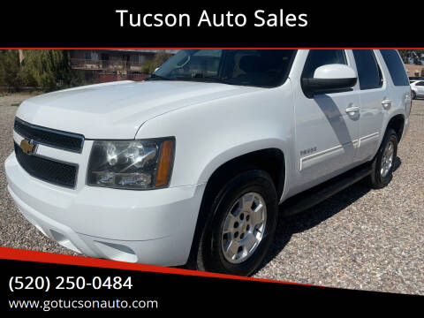 2012 Chevrolet Tahoe for sale at Tucson Auto Sales in Tucson AZ