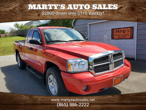 2006 Dodge Dakota for sale at Marty's Auto Sales in Lenoir City TN