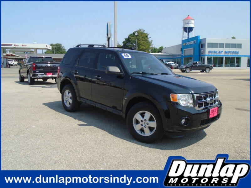 2009 Ford Escape for sale at DUNLAP MOTORS INC in Independence IA