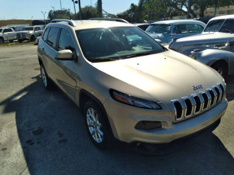 2014 Jeep Cherokee for sale at P S AUTO ENTERPRISES INC in Miramar FL