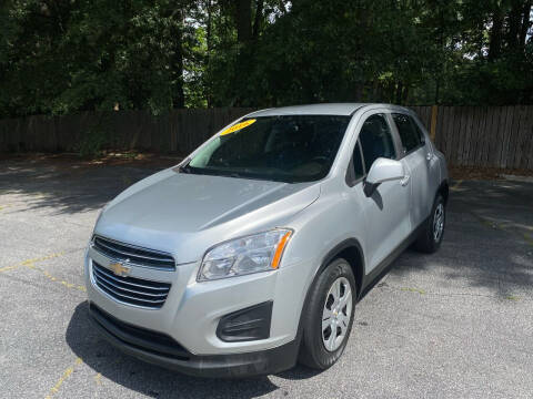 2016 Chevrolet Trax for sale at Peach Auto Sales in Smyrna GA