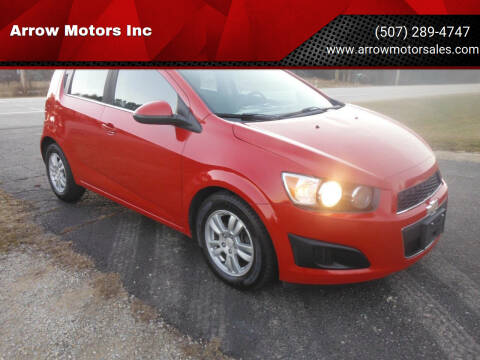 2012 Chevrolet Sonic for sale at Arrow Motors Inc in Rochester MN