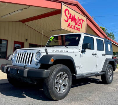 2017 Jeep Wrangler Unlimited for sale at Sandlot Autos in Tyler TX