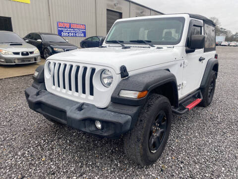 2019 Jeep Wrangler for sale at Alpha Automotive in Odenville AL