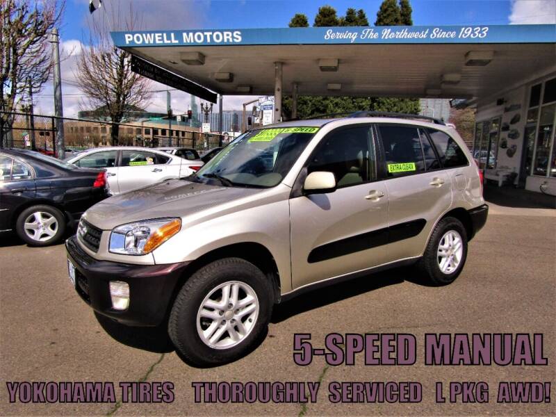 2001 Toyota RAV4 for sale at Powell Motors Inc in Portland OR