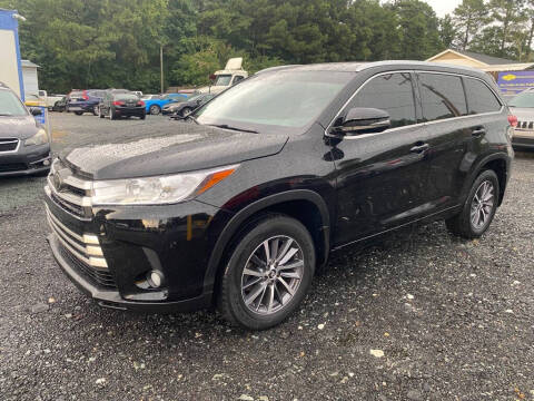 2018 Toyota Highlander for sale at CRC Auto Sales in Fort Mill SC