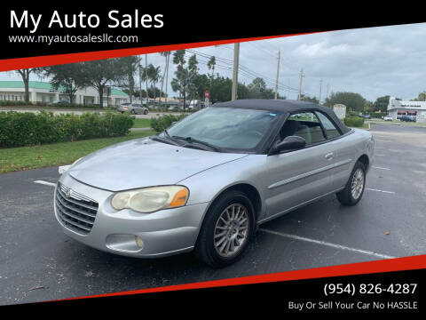 2005 Chrysler Sebring for sale at My Auto Sales in Margate FL