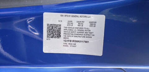 2019 Chevrolet Camaro LT