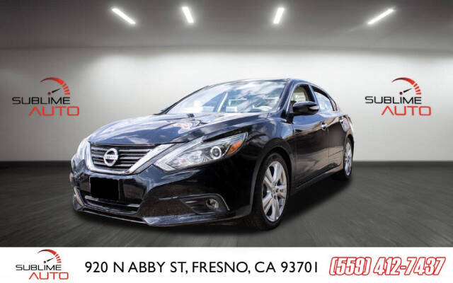 2016 Nissan Altima for sale at SUBLIME AUTO in Fresno, CA