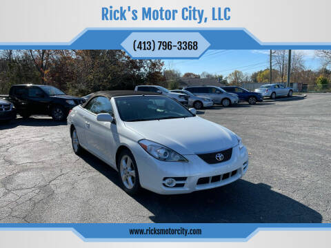 2008 Toyota Camry Solara for sale at Rick's Motor City, LLC in Springfield MA