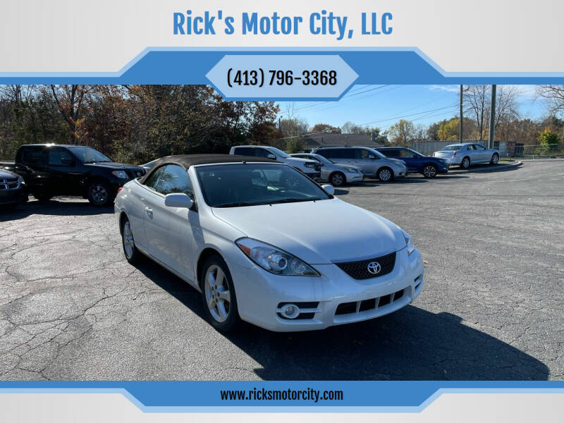 2008 Toyota Camry Solara for sale at Rick's Motor City, LLC in Springfield MA