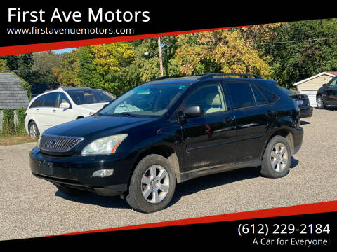 2004 Lexus RX 330 for sale at First Ave Motors in Shakopee MN