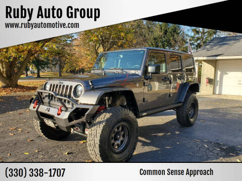 2016 Jeep Wrangler Unlimited for sale at Ruby Auto Group in Hudson OH