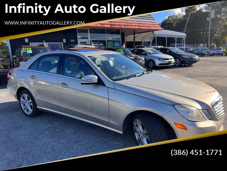 2010 Mercedes-Benz E-Class for sale at Infinity Auto Gallery in Daytona Beach FL