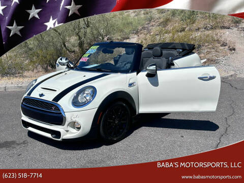 2016 MINI Convertible for sale at Baba's Motorsports, LLC in Phoenix AZ
