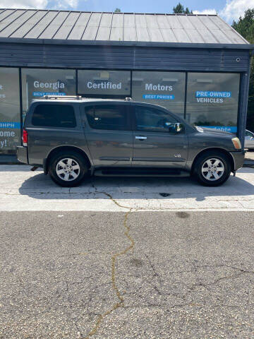 Nissan Armada For Sale in Stockbridge GA Georgia Certified Motors