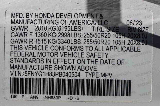2023 Honda Pilot Elite