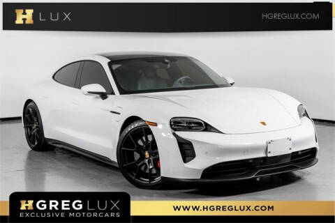 2022 Porsche Taycan for sale at HGREG LUX EXCLUSIVE MOTORCARS in Pompano Beach FL