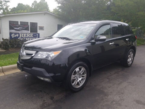 2008 Acura MDX for sale at TR MOTORS in Gastonia NC